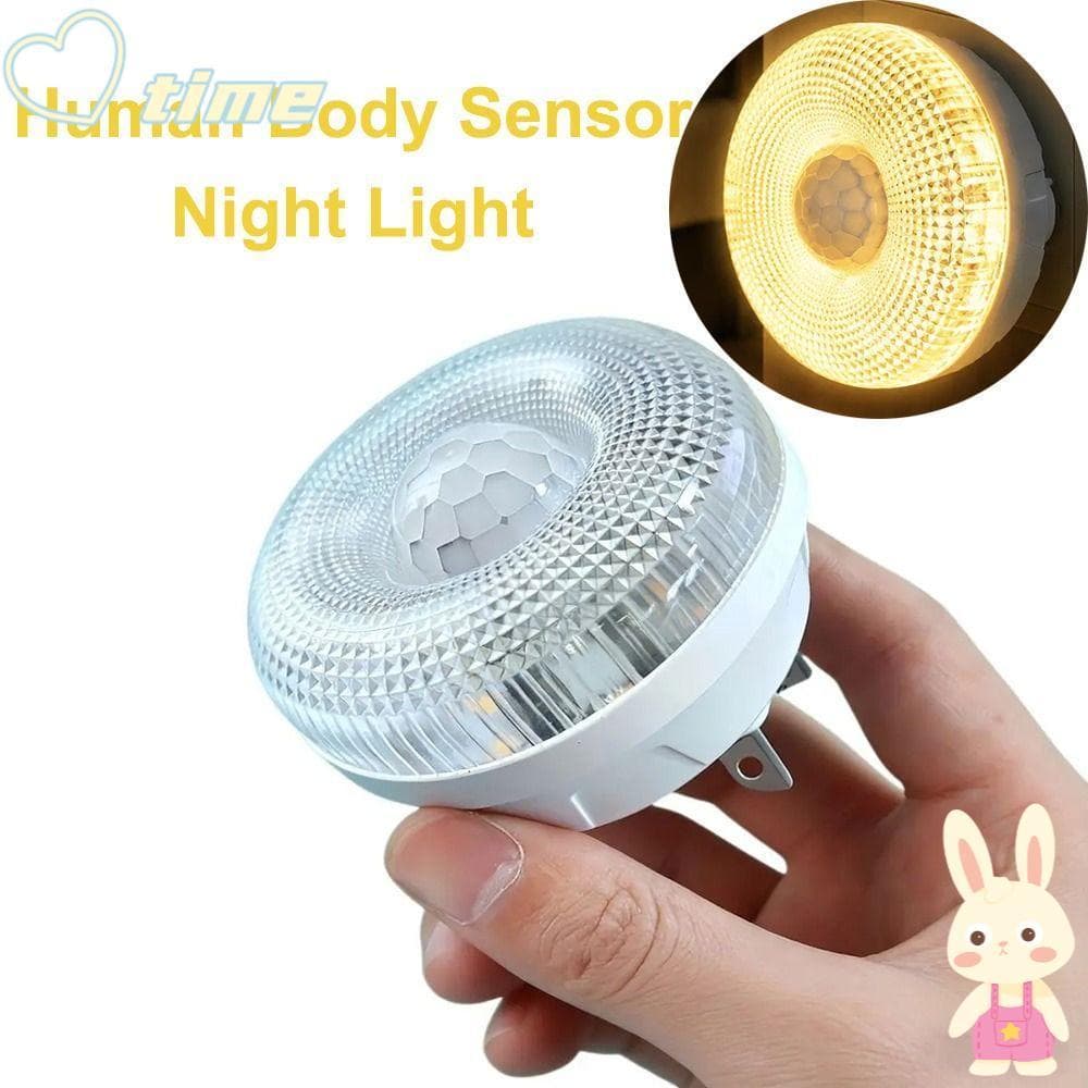 Luz Noturna Do Sensor Corpo Humano Tempo , Automática De Movimento Da Ativação