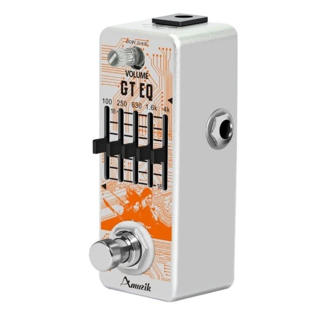 Pedal Equalizador Guitarra 5 Bandas Resistente Amuzik GT EQ