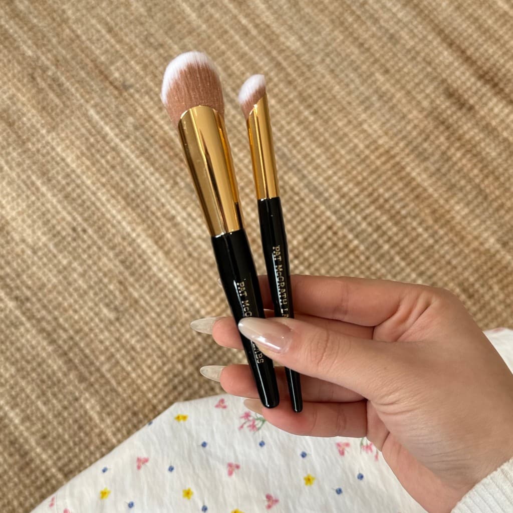 Estoque pronto PAT McGRATH LABS Pincel corretivo de barriga Pincel de base Pincel de maquiagem Pincel de Blush Pincel de