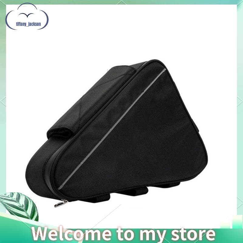 Acessórios Para Bicicleta Elétrica E-BIKE 36V 48V 60V 72V Bolsa De Bateria Triangular Preta Bolsas Quadro De Carga Máxim