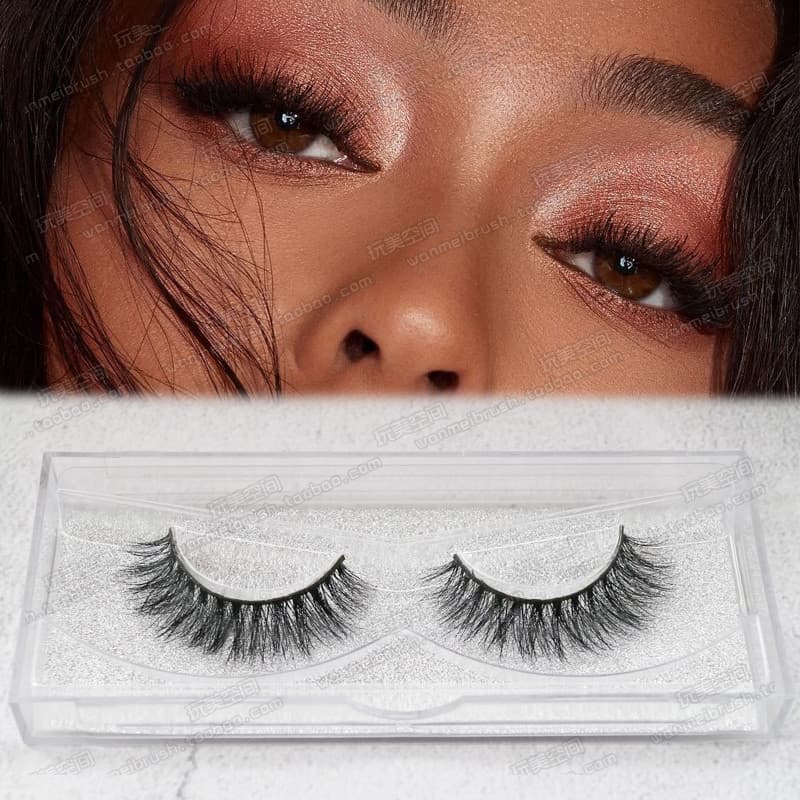 KYLIE influenciador estilo ins europeu americano maquiagem grosso 3D vison cabelo cílios postiços cruz Multi-camada trid