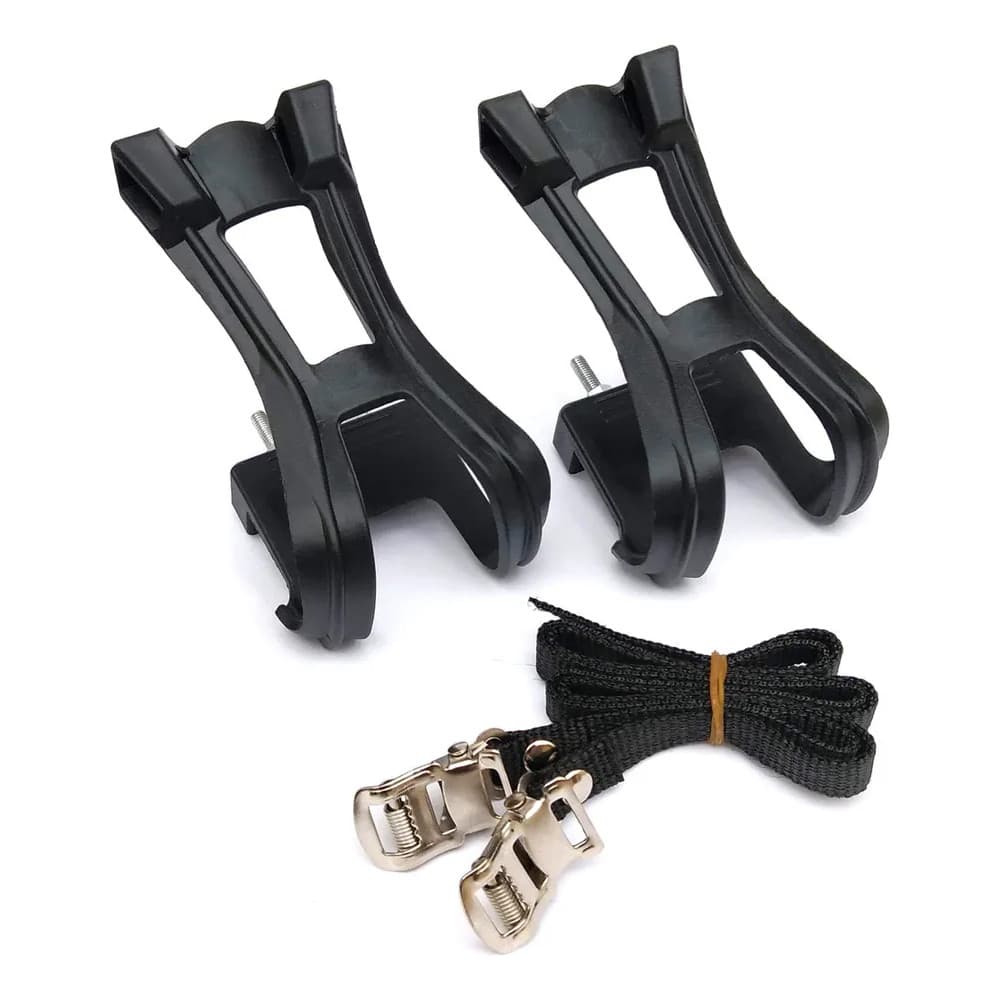 2x Firma Pé Nylon Para Pedal Bicicleta e Spinning