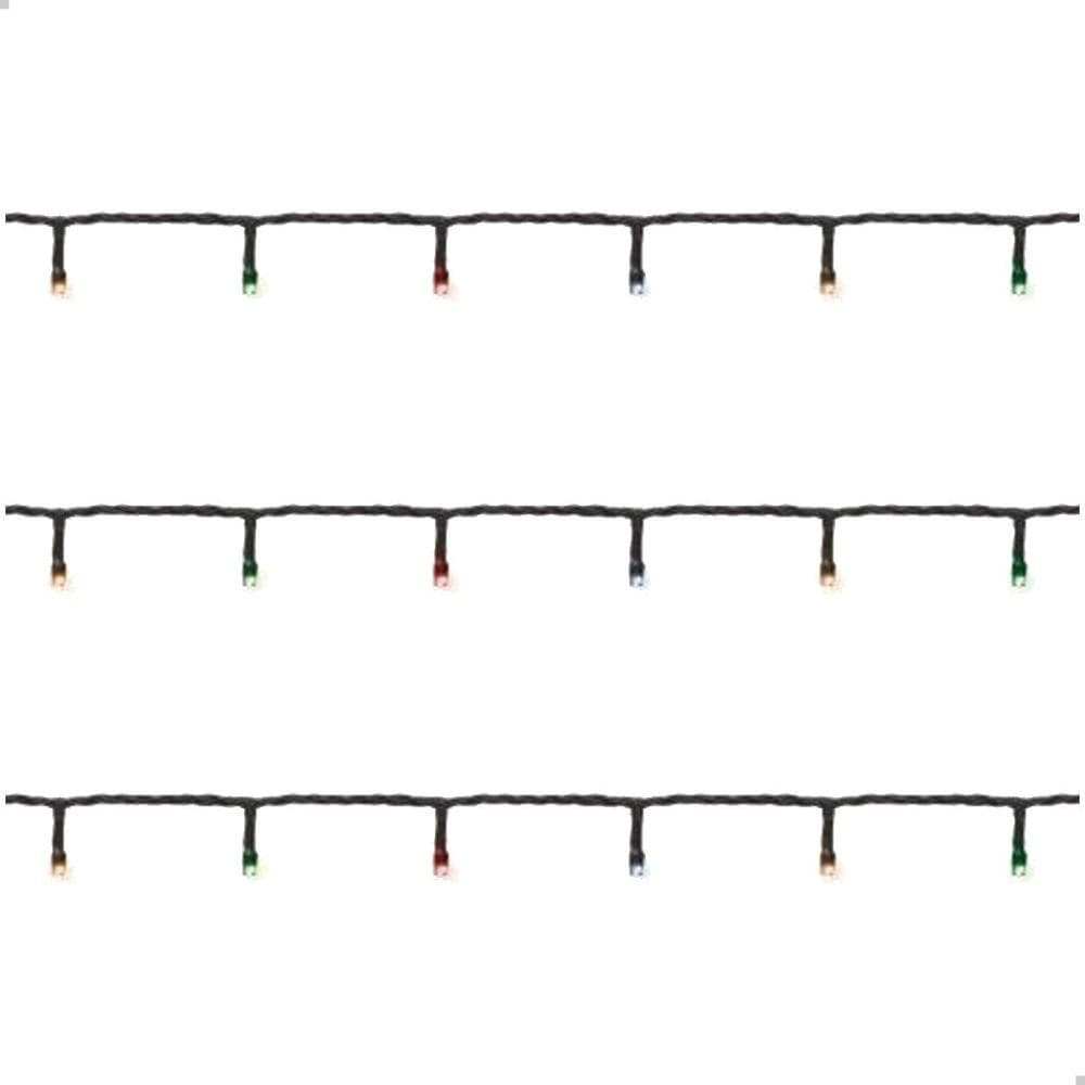 Cordão De Luz 100 Leds Coloridos Fixos 5 Metros 220V Natal