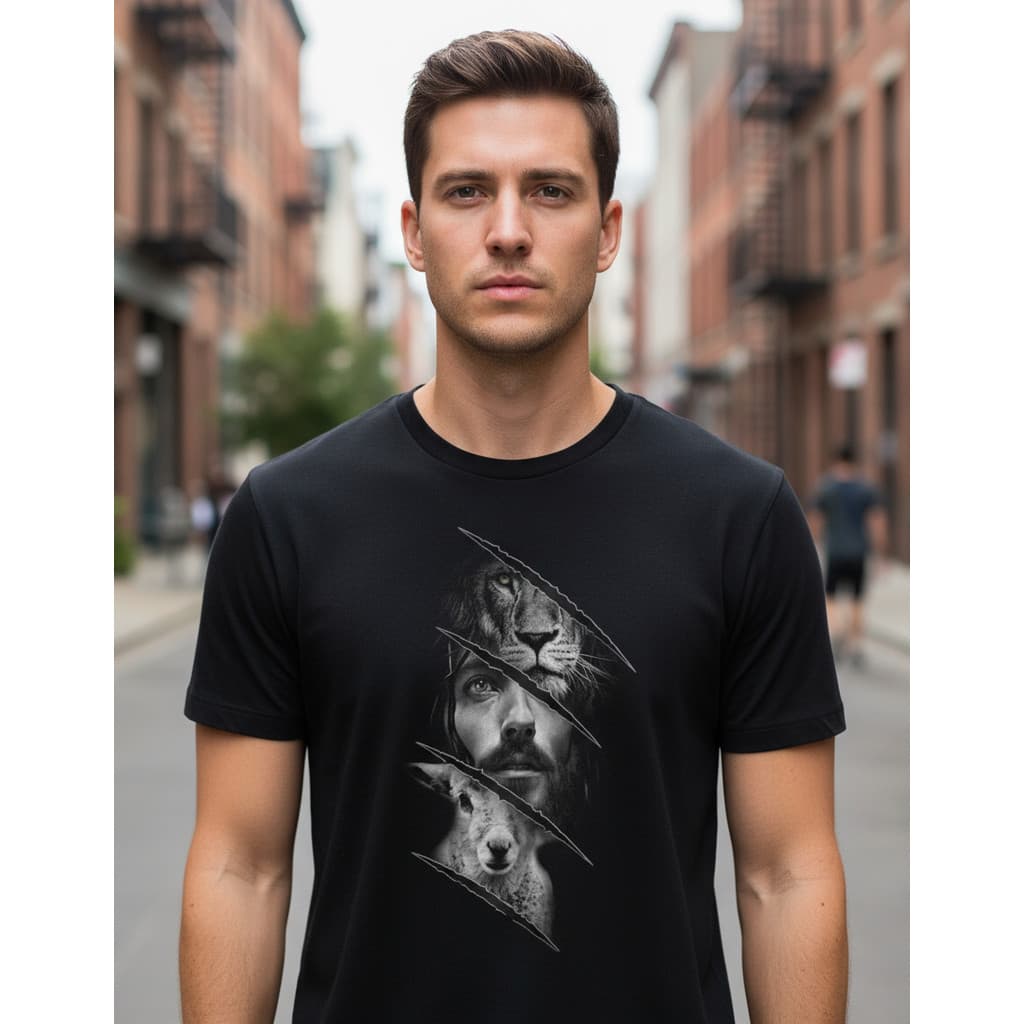 Camiseta Unissex Religiosa Jesus Crucificado Crista