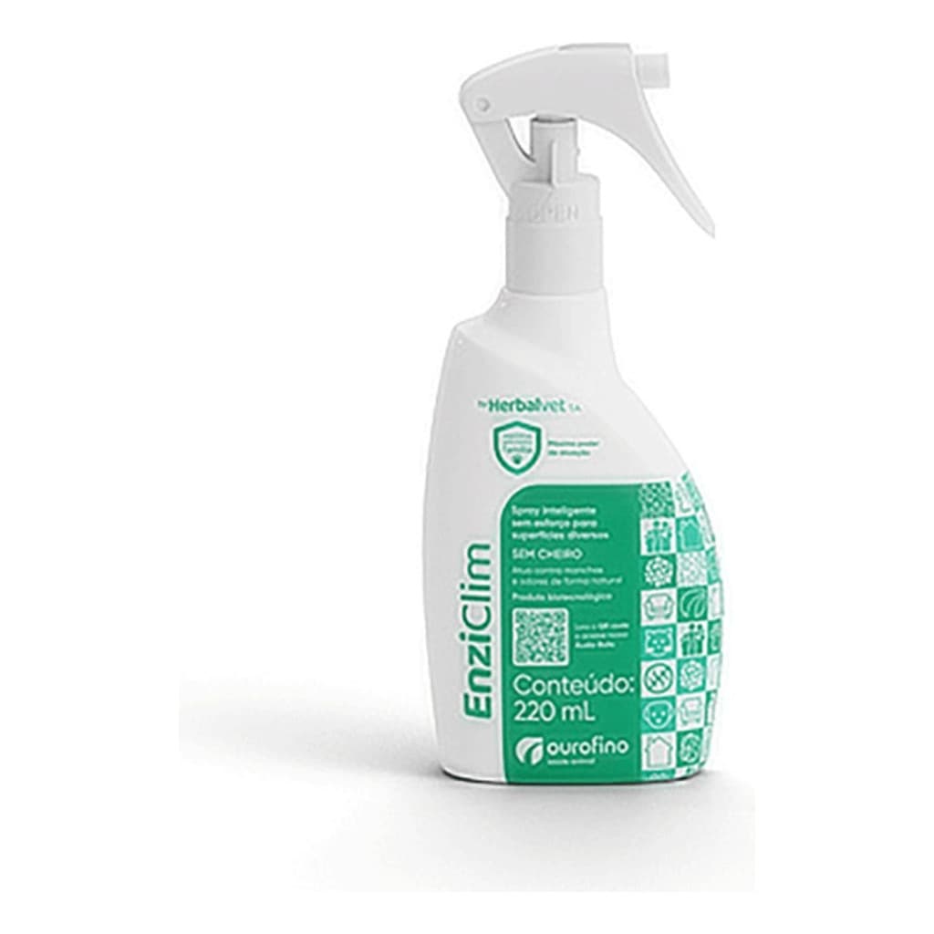 Eliminador De Odores Enziclim 220ml Tira Manchas E Odores