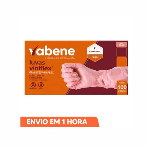 Luva Viniflex Vabene Proteção, Conforto e Praticidade para Procedimentos