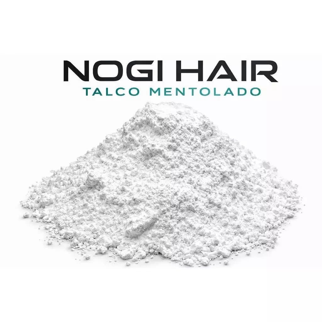 Talco Nogi Hair Mentolado Frescor Intenso  talco corporal talco perfumado  controle de suor