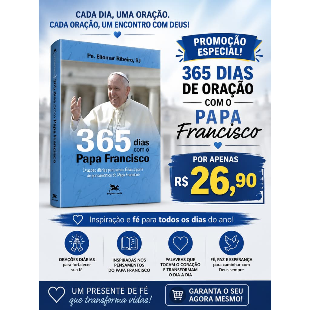 365 dias com Papa Francisco:orações diárias para serem feitas livro novo