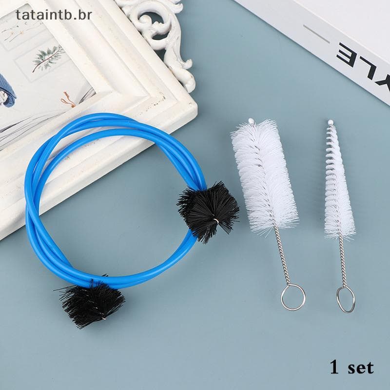 [TaTa] 1 Conjunto Kit De Manutenção De Trompete Dobrável Aperto Cobra Escova Bocal Limpeza De Corneta Acessórios Para In