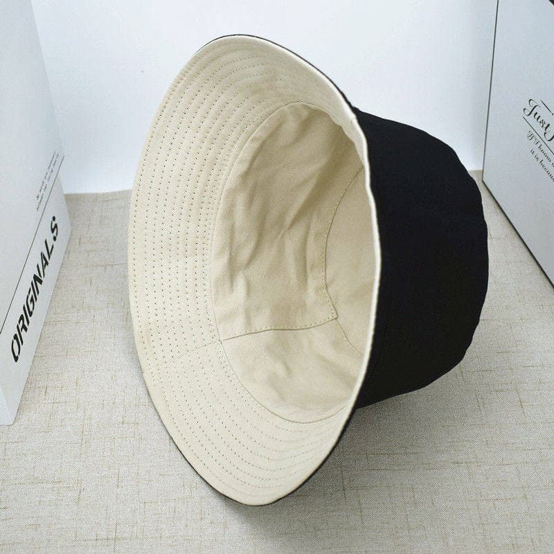 bone feminino boné Chapéu balde dupla Face masculino feminino verão versão coreana estudantes All-Match moda tendência