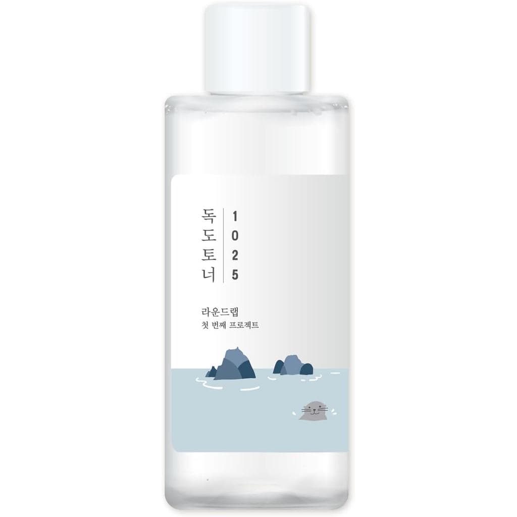 ROUND LAB Dokdo Toner (Sem Fragrância) |   Esfoliação de Células Mortas Sem Irritação, Hidratante, Tônico de Tipo Aquoso