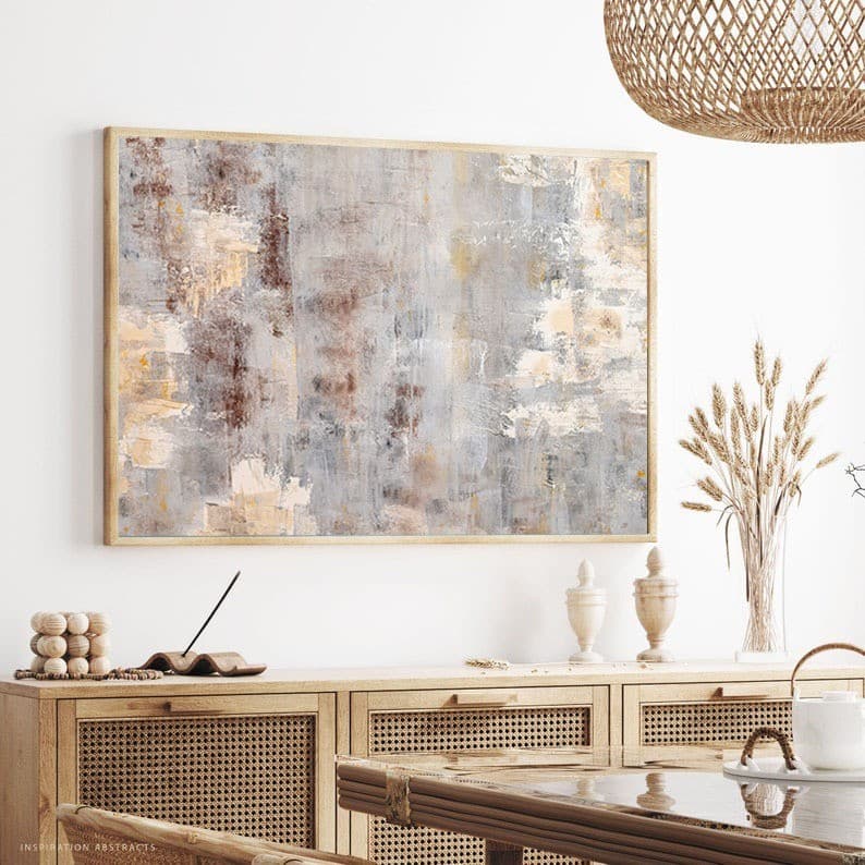Quadro Decorativo Abstrato Clean