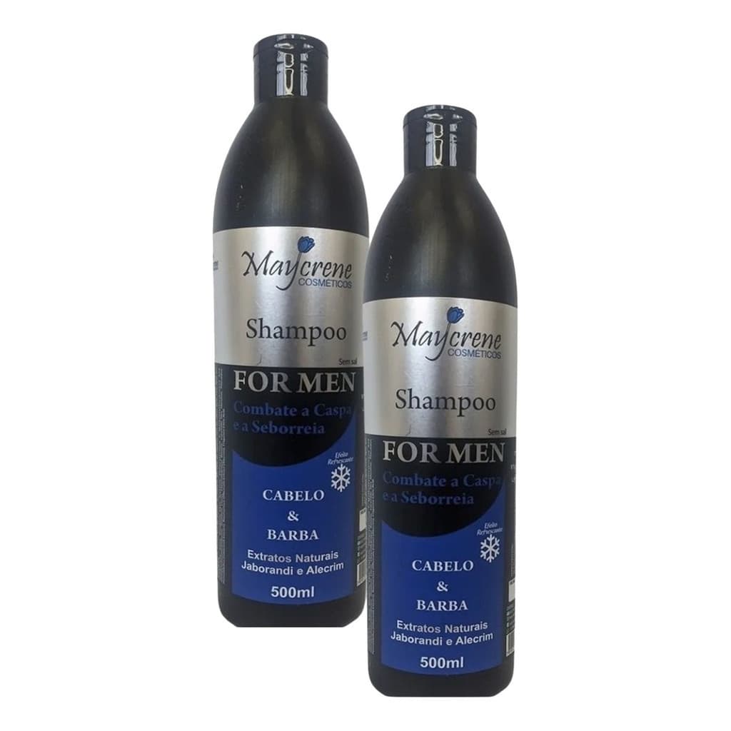Kit For Men Anticaspa Combate Caspa e Seborreia 1 Shampoo 1Condicionador  Crescimento