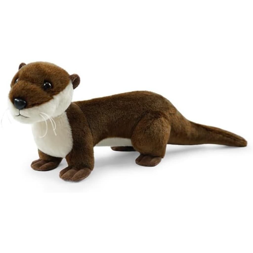 Bichos De Pelúcia Fofos De Lontra Do Mar Para Crianças , Postura Deitado Oceano Animal Brinquedo Meninos Meninas (Jogar)
