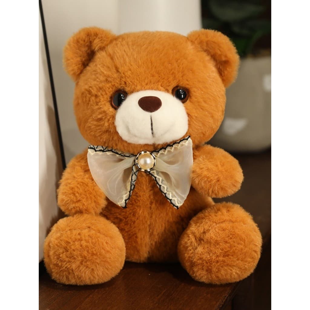 Boneca de urso de pelúcia colorida urso colorido brinquedo de pelúcia Ragdoll abraço 20cm urso evento presente polvilhe