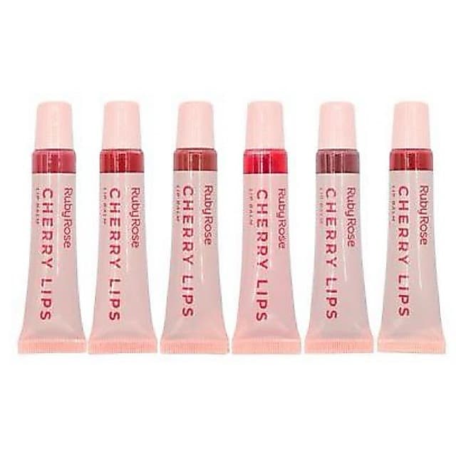 Gloss Balm Labial Cl50 Cl10 Cl20 Cl30 Cl60 Hbl6503-5 Rubyrose Lip Bálsamo / Hidratante / Cherry Lips Linha Rosa