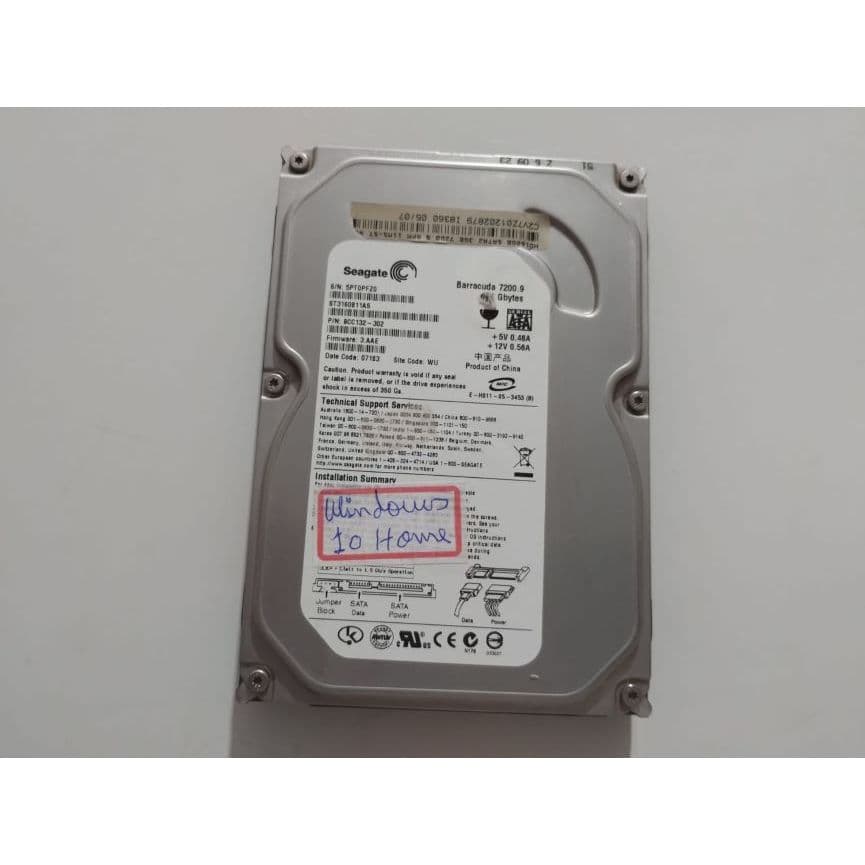 HD Interno Seagate Barracuda 160GB