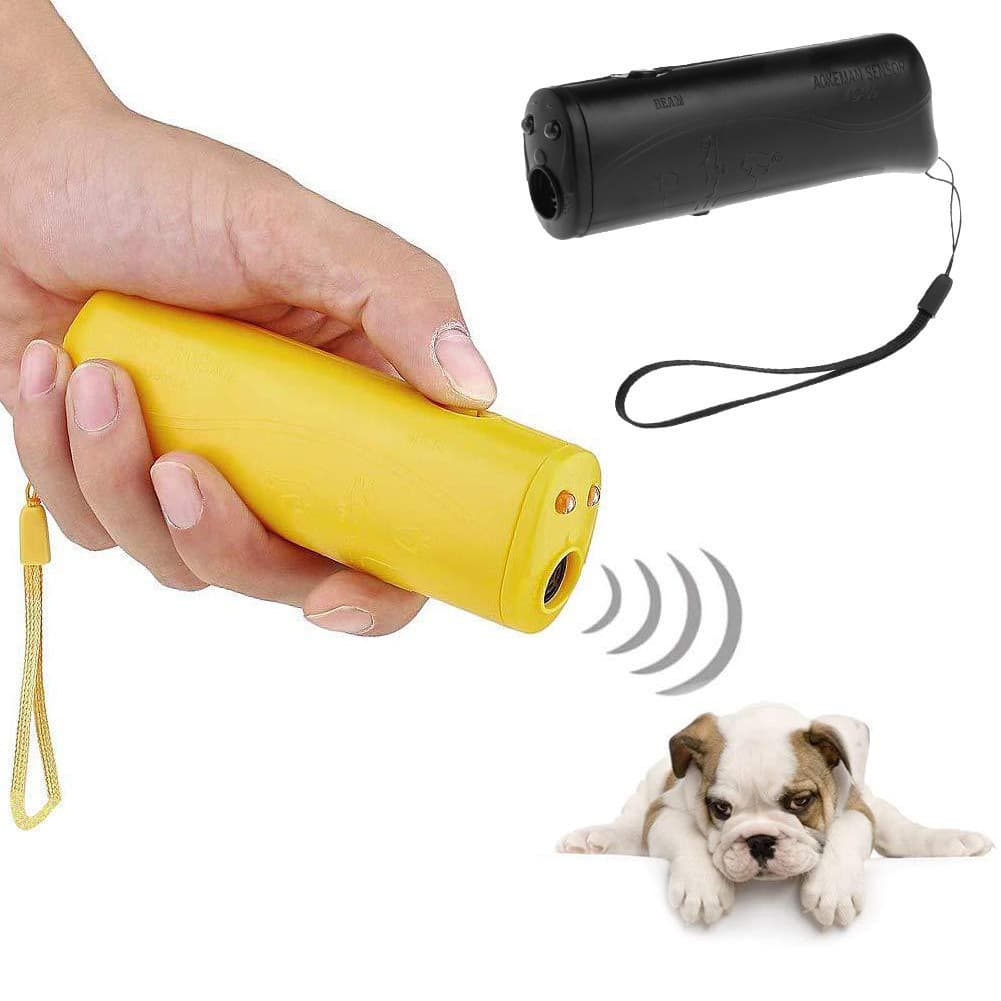 3 Em 1 Antilatido Ultrassônico Para Animais De Estimação Cachorro Repelente Dispositivo De Treinamento