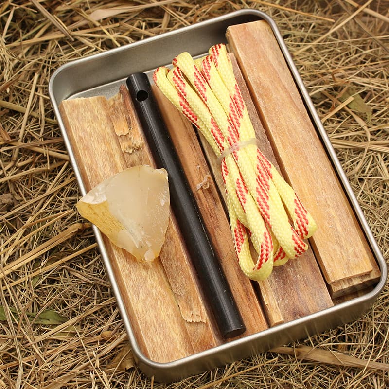 Songming Set Campo Camping Piquenique Equipamento de ignição de emergência ao ar livre