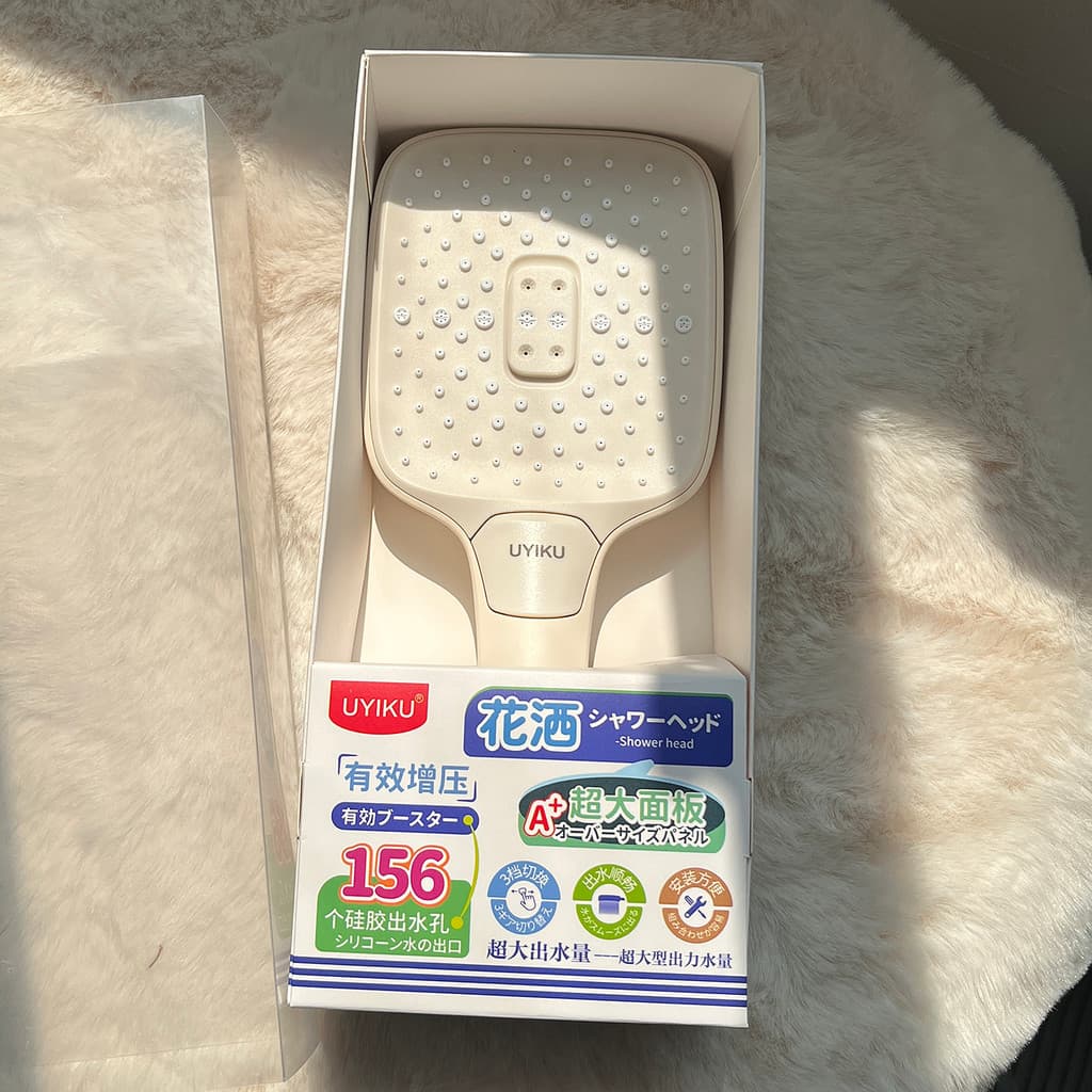 Chuveiro pressurizado portátil 11.5*25.8CM do furo da cabeça de chuveiro portátil