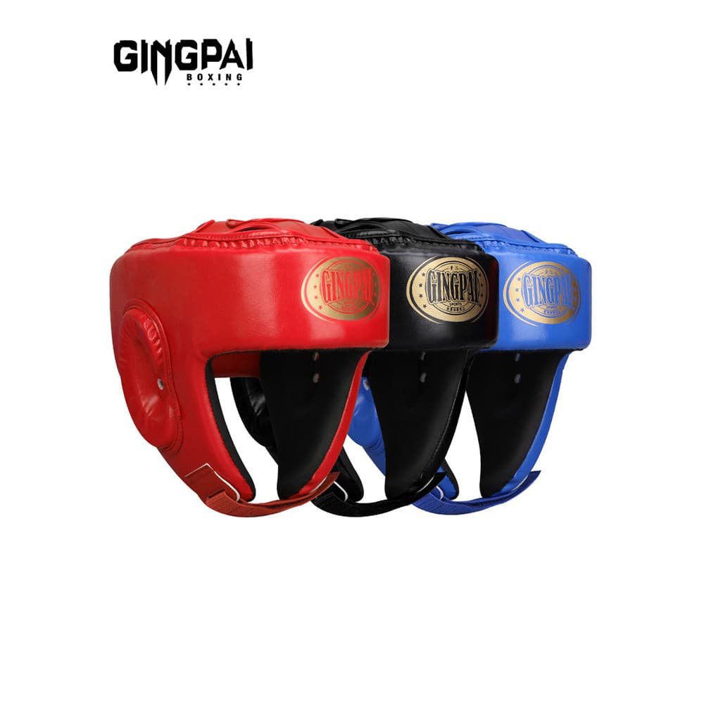 Sanda capacete de boxe adulto crianças luta chapelaria proteção facial Muay Thai proteção completa cabeça competição tre