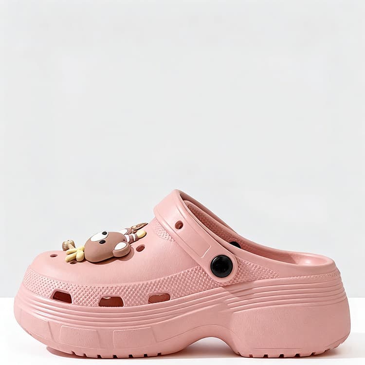 Senhoras EVA buraco sapatos verão antiderrapante sandálias de sola macia respirável não fedorento pés Ultra-leve sapatos