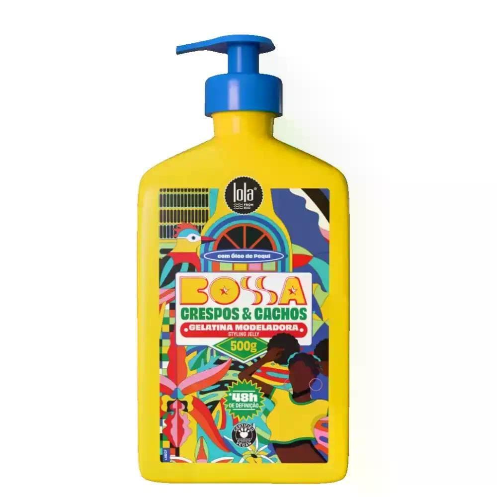 Gelatina Modeladora Bossa Crespos E Cachos Lola 500G