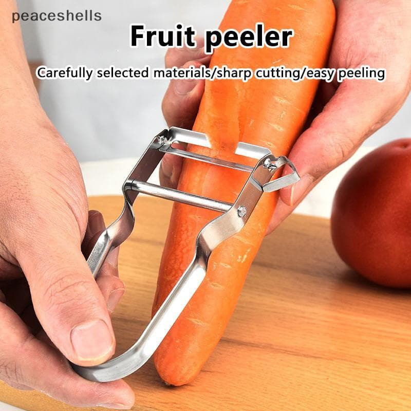 1 Pçs Descascador De Aço Inoxidável Cozinha Vegetal Frutas Batata Slicer Cenoura Multi-Função Acessórios De