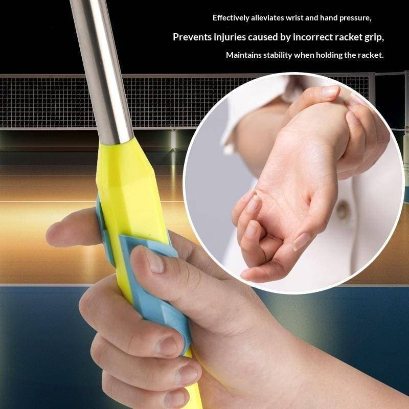 Trove PP Badminton Grip Aid Habilidades Universal Tênis Raet Aderência Assistência Correção De Postura Novo