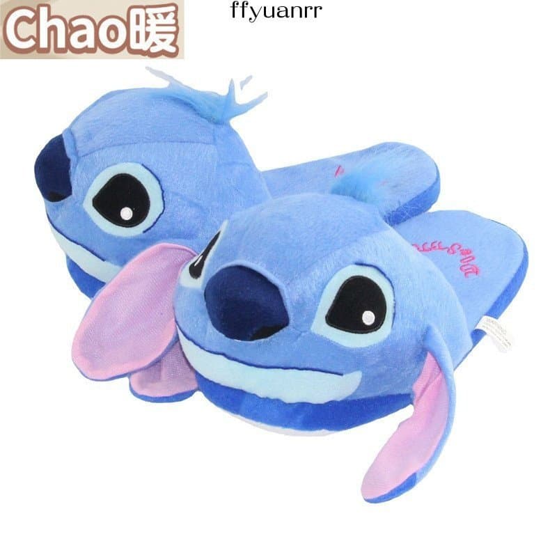 Chinelos De Personagem De Anime Disney Lilo & Stitch De 28 cm , Sapatos De Fantasia De Cosplay De Desenho Animado De Pel