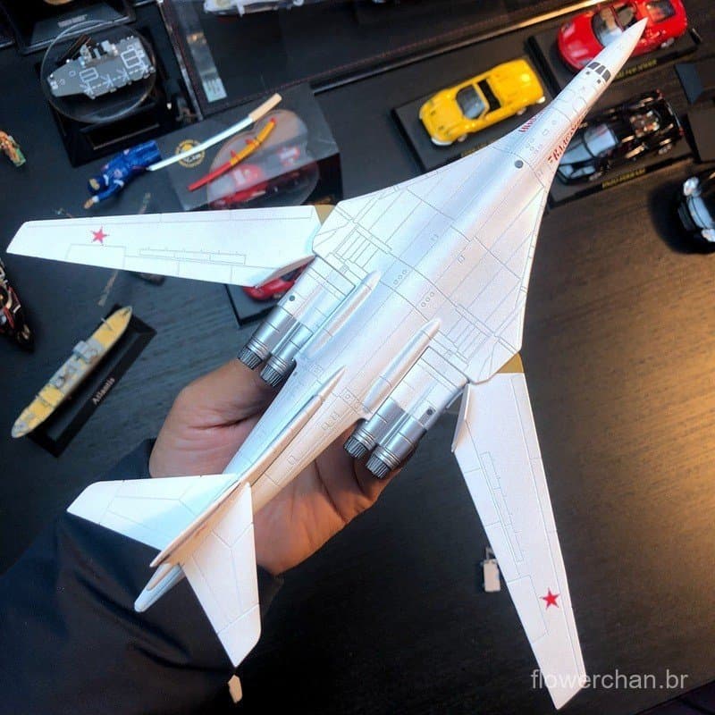 Modelo de avião de brinquedo modelo 1: 200 rússia TU-160 cisne branco BIB arma cavalaria TU-95 imagem 160 imagem 95 mode
