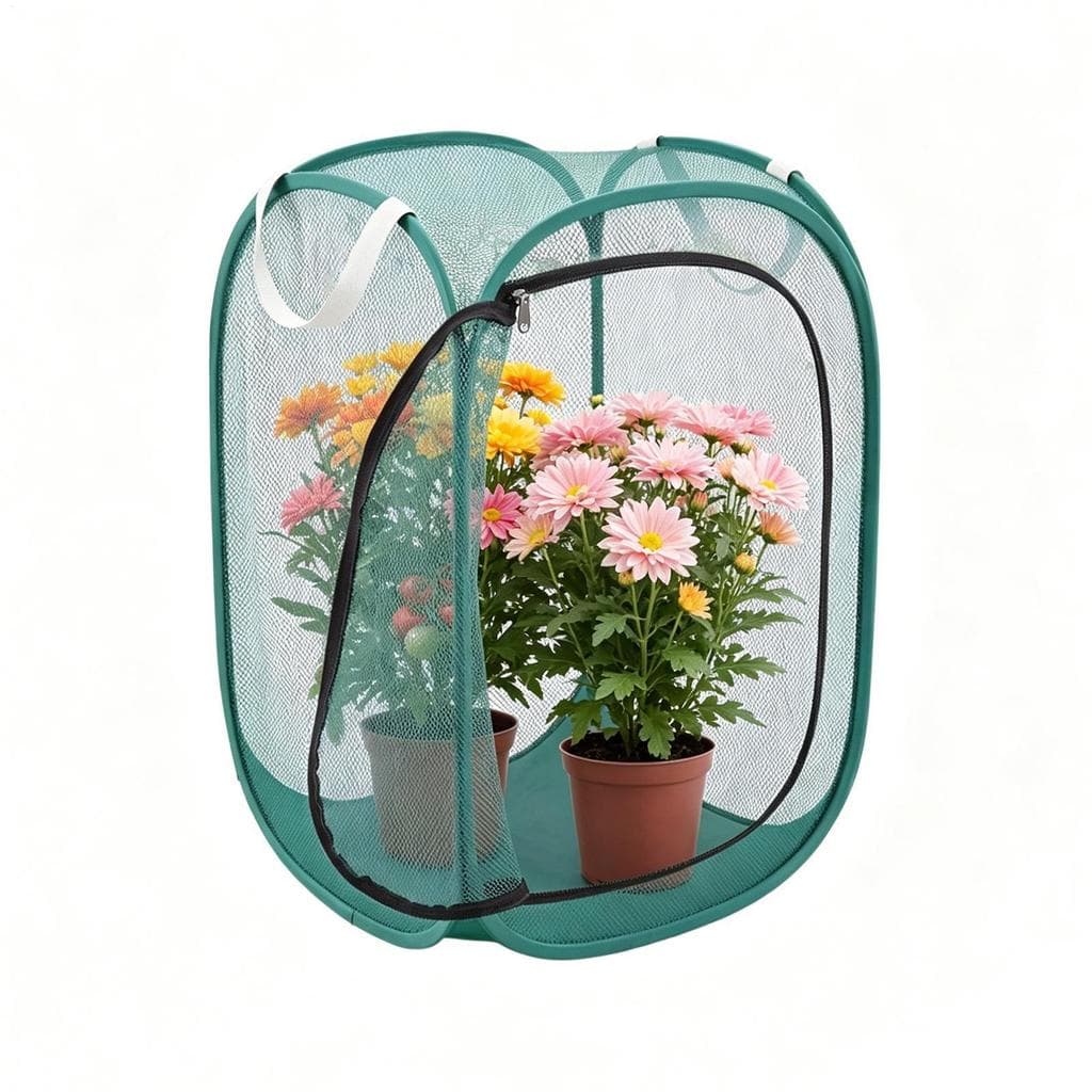 Malha Planta Capa Pop Out Portátil Rede Guarda Tenda Jardim Para Vegetais Frutas dinntbr
