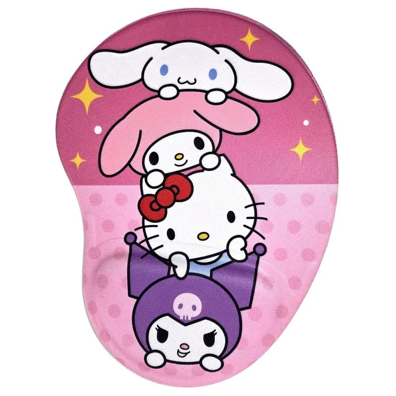 Mouse Pad ergonômico punho Hello Kitty Sortidos