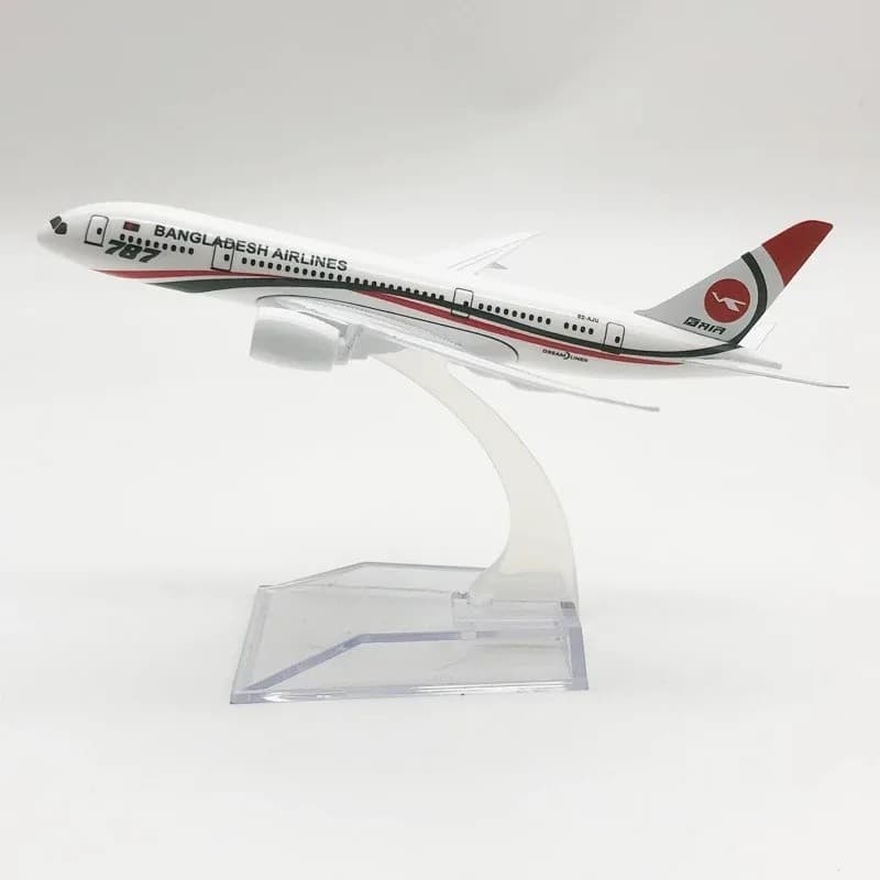 FZ 16 Cm Diecast Alloy B787 Bangladesh Airways Modelo De Avião De Brinquedo Exibição Para Entusiastas De Aviação Present