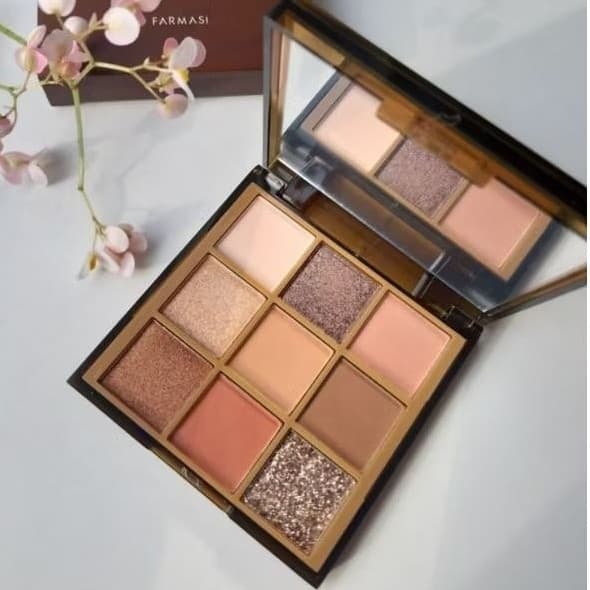 Desert Sands Paleta Sombra Farmasi Oasis Collection - com espelho - sem Talco - vegano e sem gluten