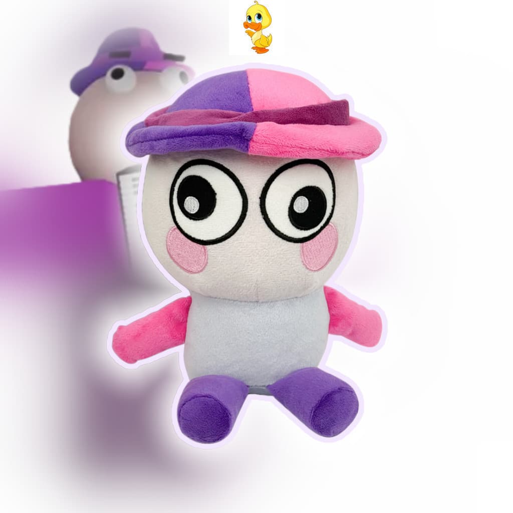Brinquedo de Pelúcia Roblox Piggy, Boneco de Pelúcia Fofo Moopy, Brinquedo de Pelúcia de Personagem de Jogo Divertido Ad