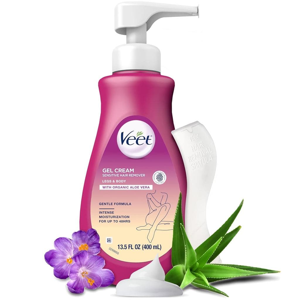 eet Sensitie Remoção de Pelos para Mulheres, Gel Depilatório Indolor para a Área do Biquíni, Dermatologicamente Testado