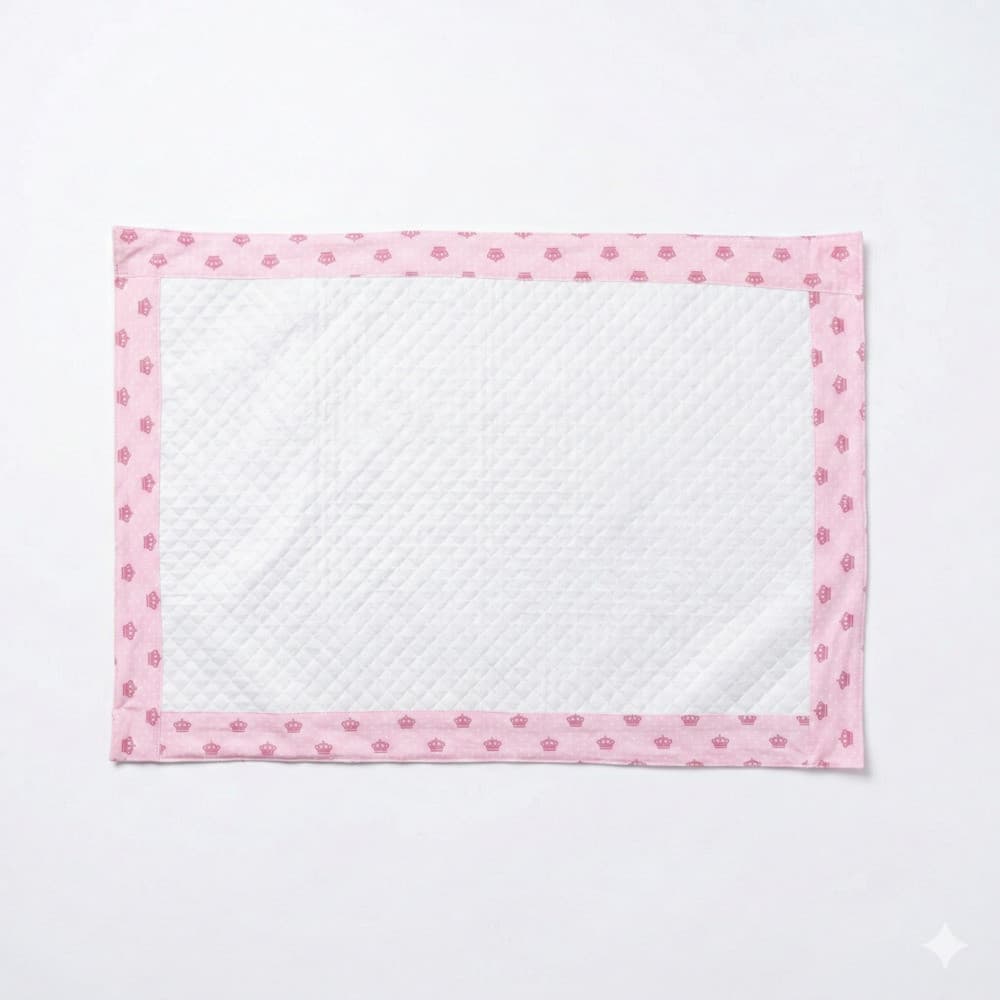 Tapete Higiênico Impermeável Médio Branco Balão