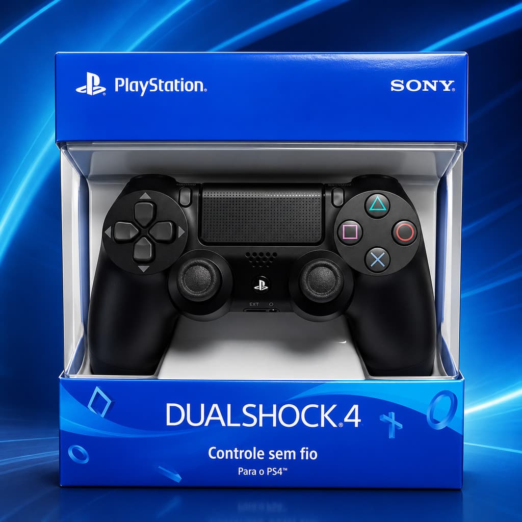 Controle Sem Fio  compativel com PS4/NOTEBOOK/ TV E PC ENVIO RAPIDO