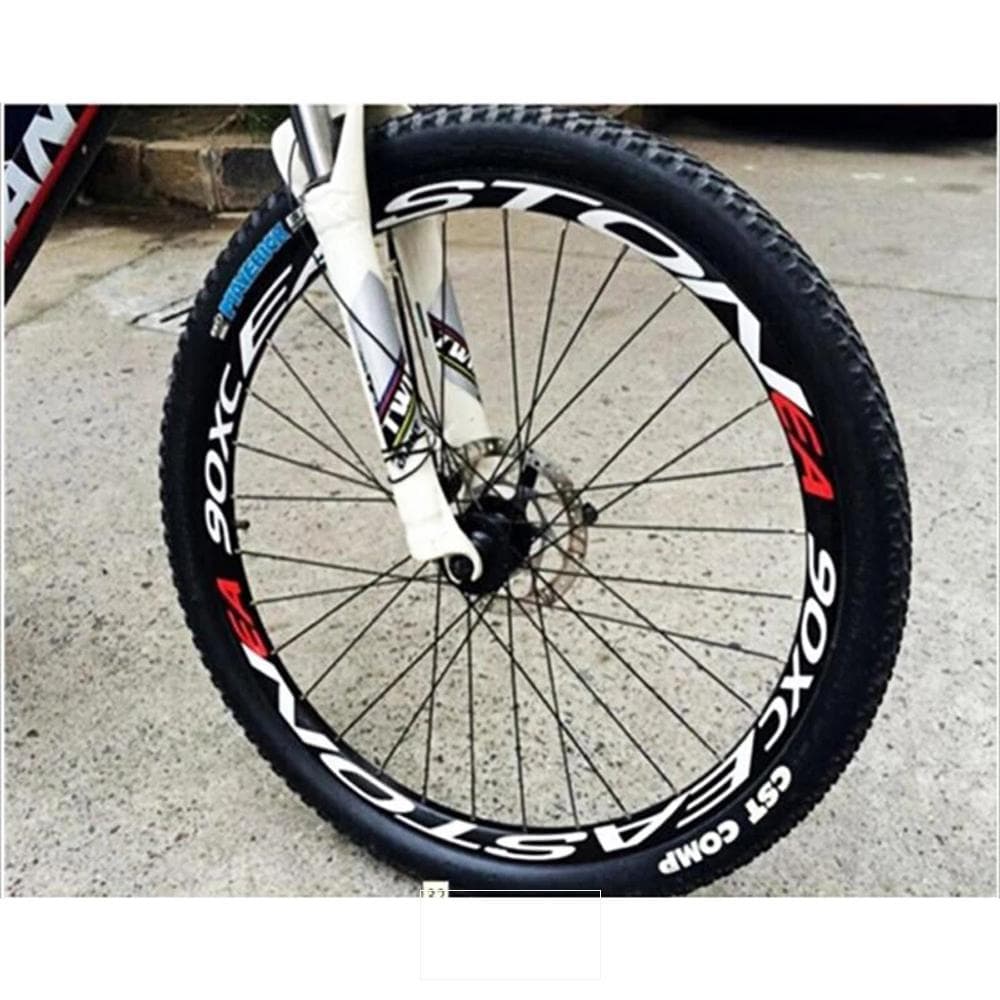 UYBRE Adesivos Reflexivos Ciclismo Parte Da Bicicleta De Roda Decalques De MTB