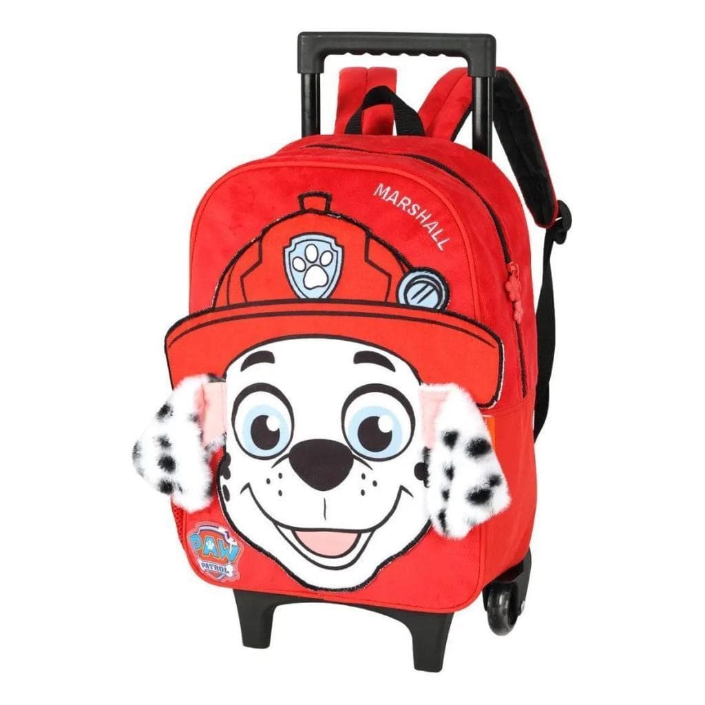 Mochila Infantil Rodinhas Patrulha Canina Marshall Luxcel