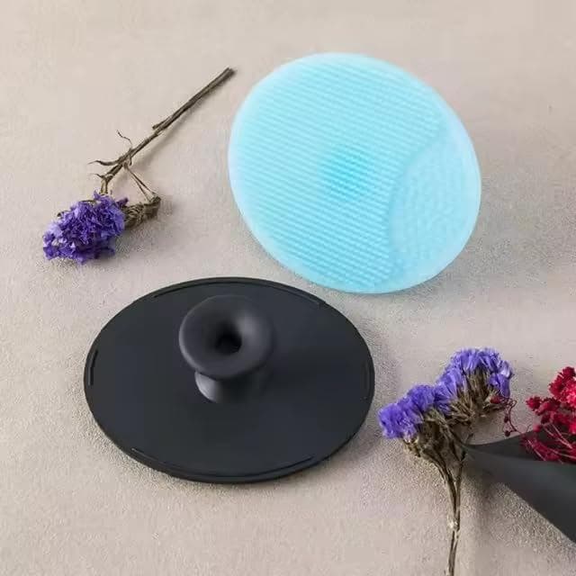 2 Escovas de Limpeza Facial de Silicone, Escova de Limpeza Facial com Cerdas Macias, Ferramenta de Limpeza Profunda dos