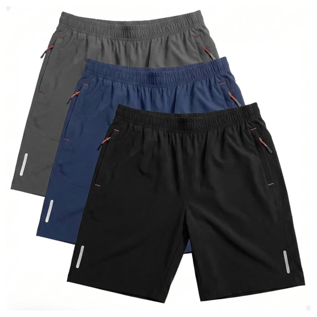 Bermuda Dry Fit Premium Masculina Malha Leve Alto Padrão Casual Esportes Academia Corrida