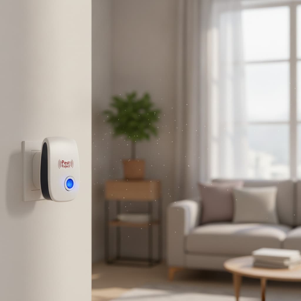 Afastador Eletrônico de Pragas Ultrassônico Bivolt | Ambiente Interno Seguro Eficaz Contra Inse