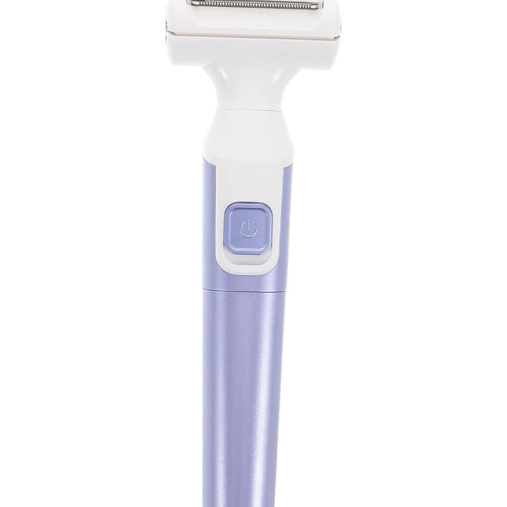 Aparador de Pelos Corporal Sem Fio para Viagem, Aparador de Biquíni, Removedor de Pelos Faciais, Aparador Elétrico Úmido