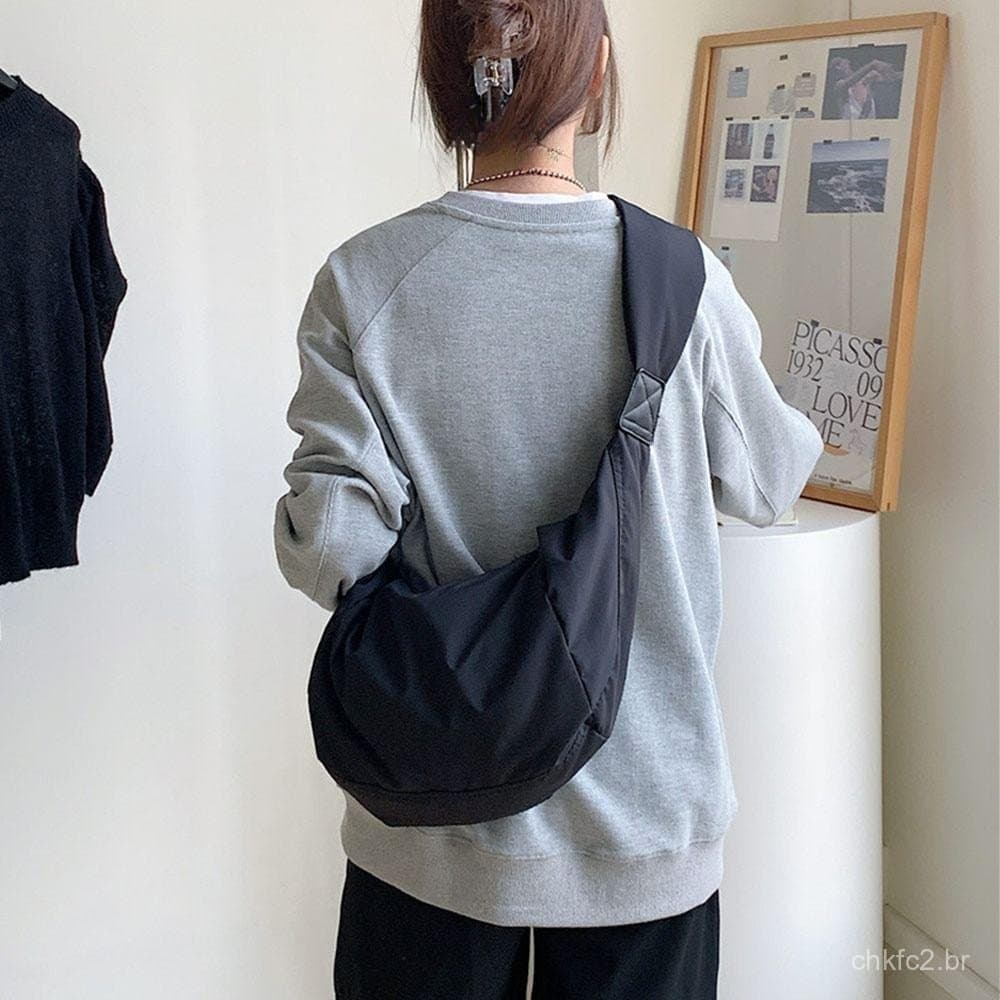 Umir Bolsa De Ombro Feminina Nylon Bolinho De Grande Capacidade