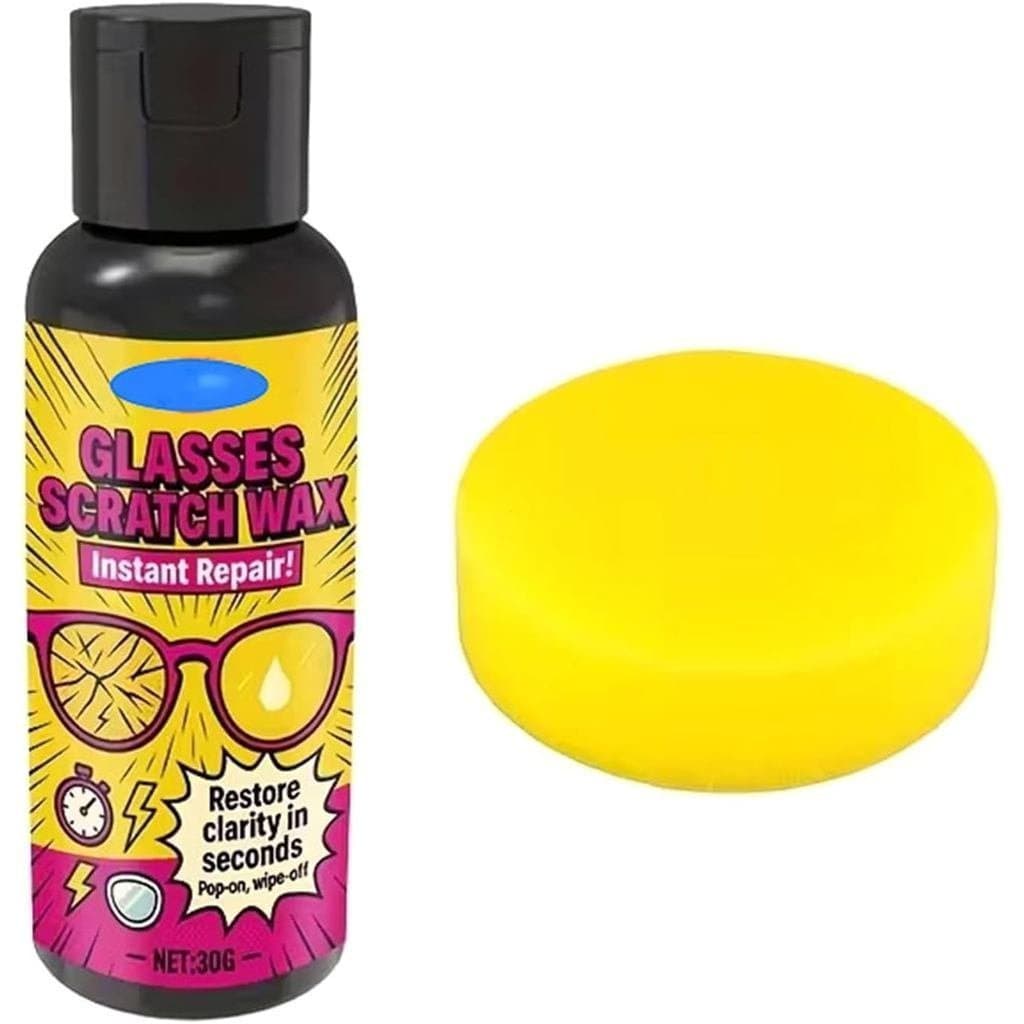 Líquido portátil de 30ml para reparo de arranhões em óculos, gel para lentes para reparo noturno, adequado para relógios