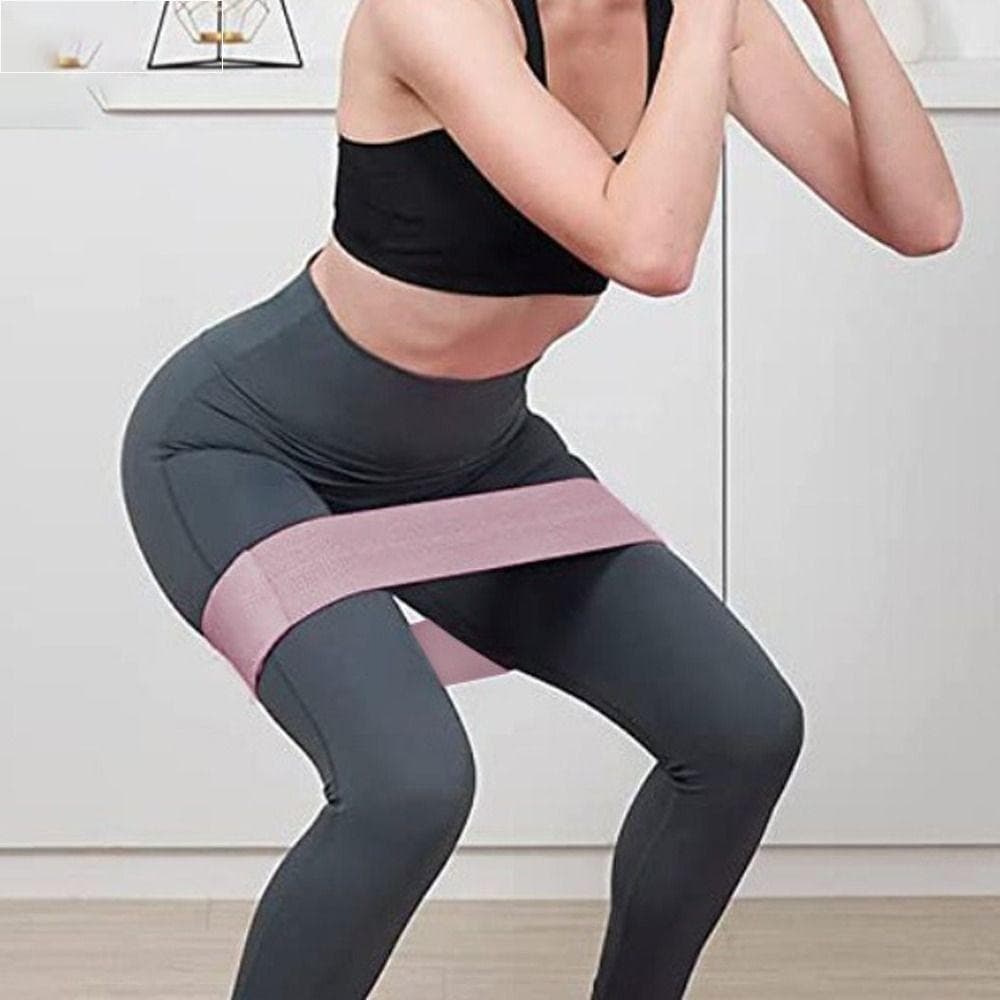 Faixa De Resistência Para Ioga AULQNIL , Faixas Elásticas De Tecido De Nível Diferente Fitness Círculo Elástico