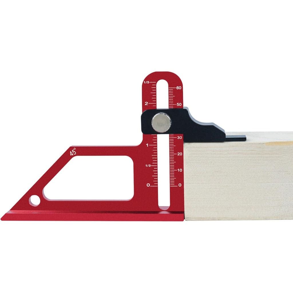 Medidor de Altura para Marcenaria, 0 a 60mm 45 °   Régua de Medição de Profundidade para Serra de Mesa, Medidor de Profu
