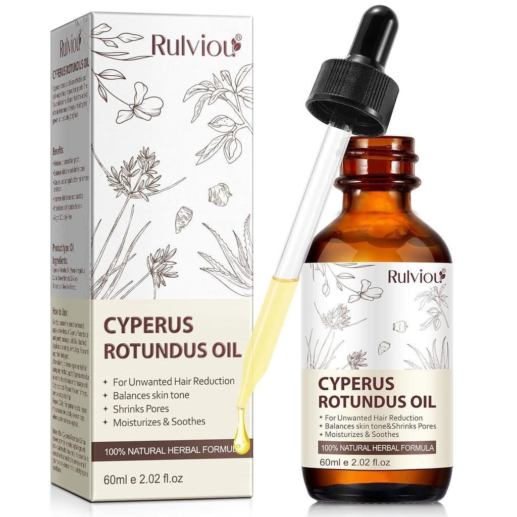 Óleo de Cipreste Rotundus, Óleos Naturais de Cipreste para Remoção de Pelos, Cipreste Suave e Eficaz para Reduzir o Cres